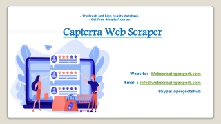 Capterra Web Scraper