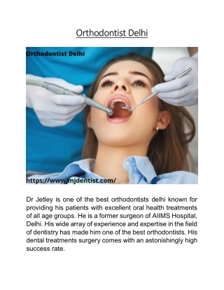 Orthodontist Delhi