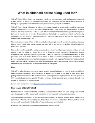 Different brands of sildenafil citrate, Its prices,  and much more