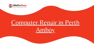 Computer repair in Perth amboy NJ |Wefix4less