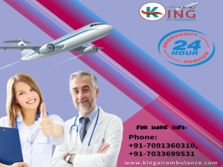 Book King Air Ambulance Service in Mumbai-Super ICU Facility