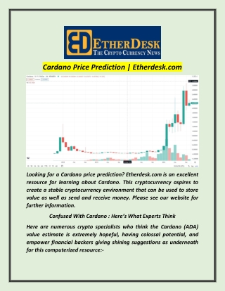 Cardano Price Prediction | Etherdesk.com