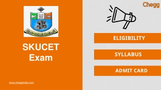 SKUCET Exam