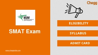 SMAT Exam