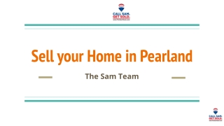 Sell your Home in Pearland