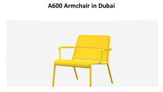 A600 Armchair in Dubai