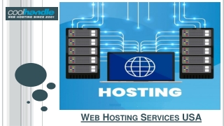 Web Hosting Services USA