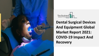 Dental Surgical Devices And Equipment Market Demand, Size, Share Report To 2030