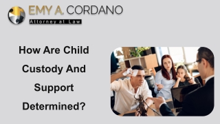 How Are Child Custody And Support Determined?