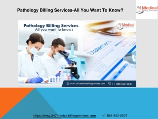 Pathology Billing Services-All You Want To Know