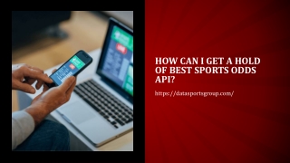 How can I get a hold of best Sports odds API