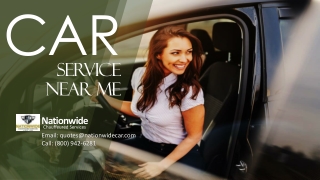 Just Type Car Service Near Me in your Search Bar and You'll Find Nationwide Chauffeured Services