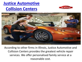 Auto Body Repair Naperville - Justice Automotive Collision Centers