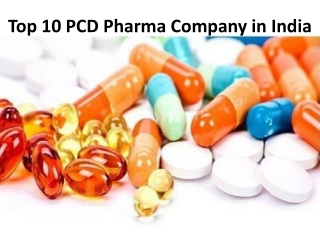 Pick the right the PCD Pharma franchise company