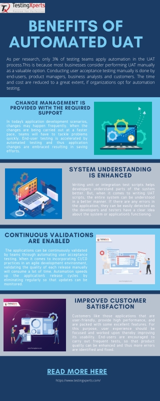 Benefits Of Automated UAT