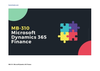 Learn How to Become Successful in MB-310 Exams - ExamsEmpire