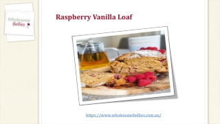 Raspberry Vanilla Loaf