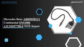 Continental A3C01057700-01 NOX Sensor