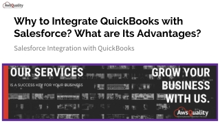 Why to Integrate QuickBooks with Salesforce? What are It’s Advantages?