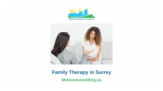 Family Therapy in Surrey