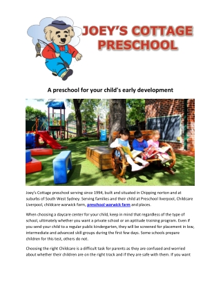 Child Care Liverpool