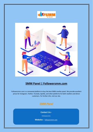 SMM Panel | Followersmm.com