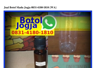 Jual Botol Madu Jogja Ô8Зl.4l8Ô.l8lÔ(WA)