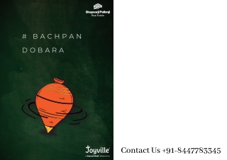 Shapoorji Pallonji Joyville Hadapsar Annexe - New Launch Project At Manjri Pune