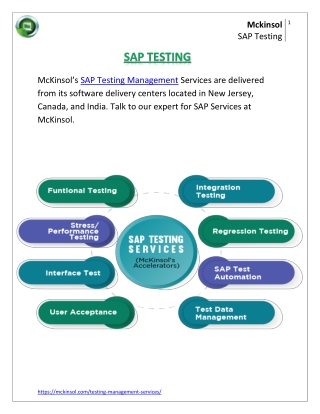 SAP Testing