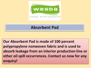 Absorbent Pad