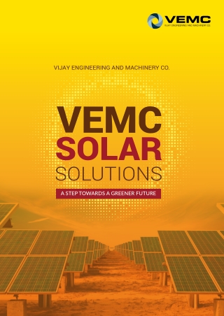 VEMC Solar Solutions: A Step Towards A Greener Future Solutions