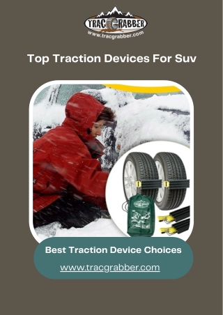 Essential Traction Devices For Suv At Trac-Grabber