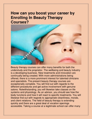 Best Beauty Level Courses in Twickenham