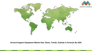 Ground Support Equipment Market Size, Share, Trends, Outlook & Forecast By 2025