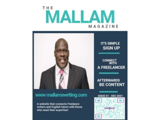 Mallam Writing Services | Freelance writer america