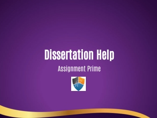 Dissertation Help