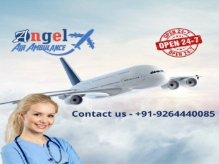 Get Angel Air Ambulance Service in Patna at Economical Fare