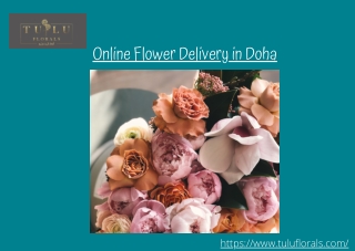 online flower delivery in doha | Tuluflorals - Qatar