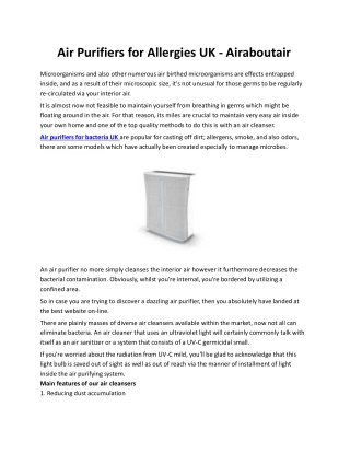 Air-Purifiers-for-allergies-UK
