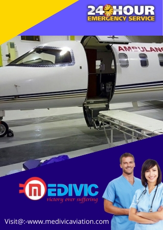 Get the Air Ambulance Services in Chennai by Medivic with Tremendous Amenities
