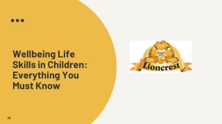 Wellbeing Life Skills in Children Everything You Must Know