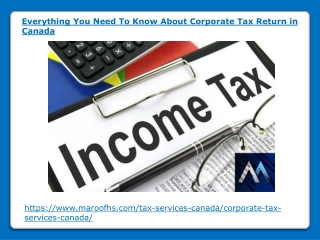 Everything You Need To Know About Corporate Tax Return in Canada