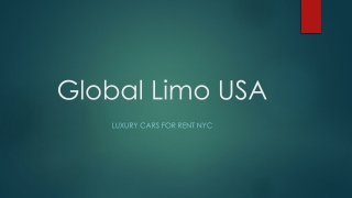 You may get the finest luxury automobile hire NYC and choose from the following models