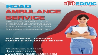 Ventilator Ambulance Service in Kankarbagh and Danapur, Patna by Medivic