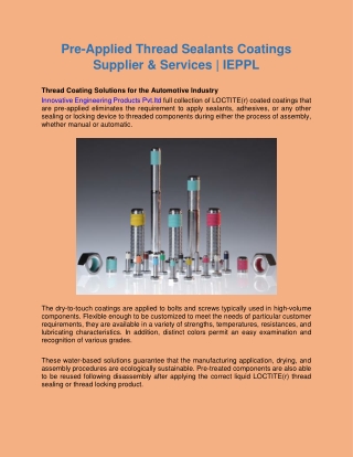 Innovative Engineering Products Pvt.ltd