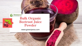 USDA Approved Bulk Organic Beetroot Juice Powder Supplier USA