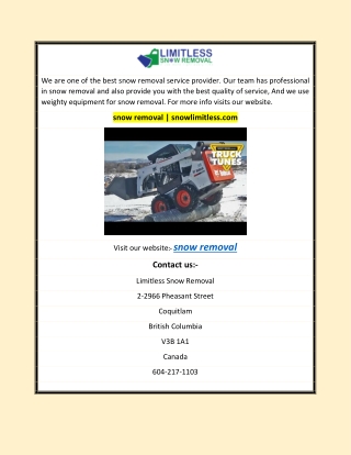 snow removal | snowlimitless.com