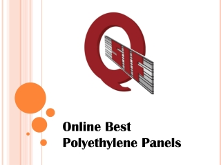 Online Best Polyethylene Panels - www.qatarsteelfactory.com