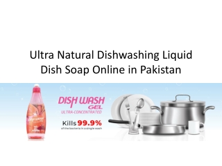 Ultra Natural Dishwashing Liquid Dish Soap Online in Pakistan