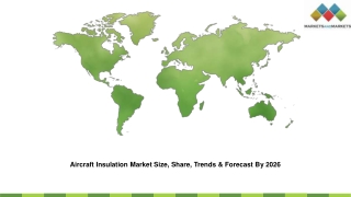 Aircraft Insulation Market Size, Share, Trends & Forecast By 2026